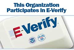 This organization participate in E-Verify