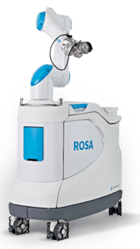 ROSA robot - robotic surgical assistant for knee surgery
